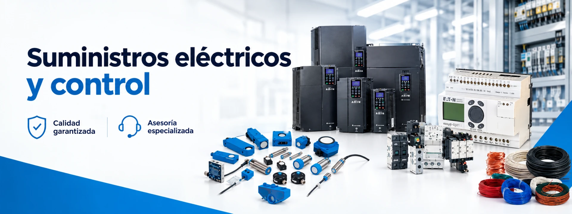 Suministros eléctricos y control aplicada en la industria