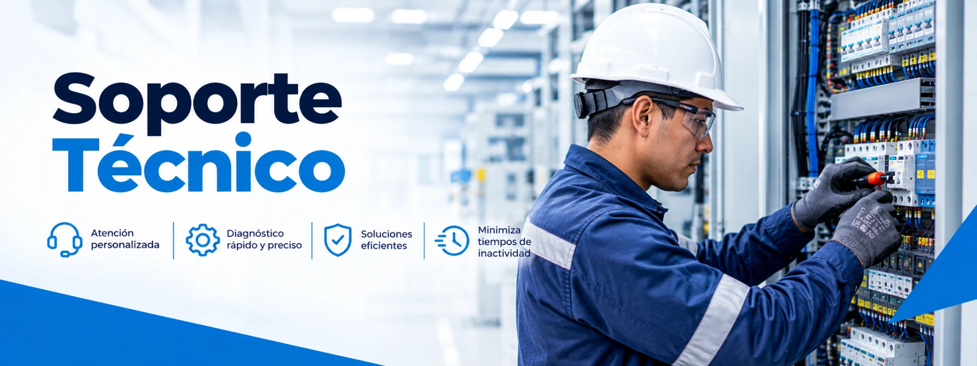 Soporte técnico aplicada en la industria